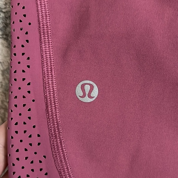 Lululemon Ready To Race Crop *21" in Moss Rose - Picture 9 of 11